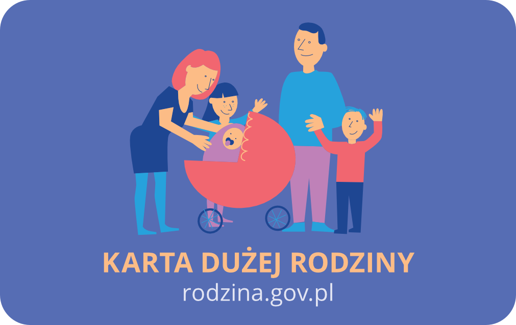 TU HONORUJEMY KART DUEJ RODZINY rodzina.gov.pl